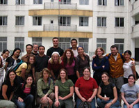 Foreign Students Travel in Tibet